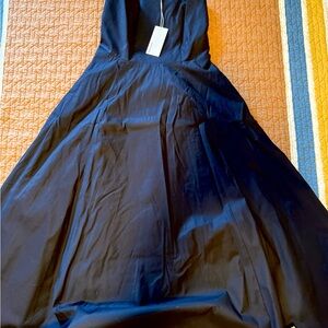 Reformation Black Midi Dress